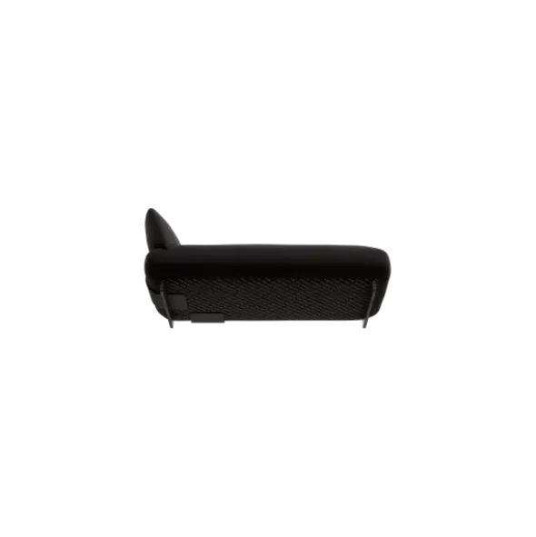 Chaiselongue, rechts -MOCO- Farbe Coal - Stoff: Boucla