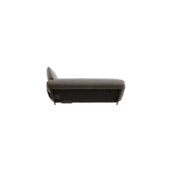 Chaiselongue, rechts -MOCO- Farbe Shitake - Stoff: kvadrat Melange Nap