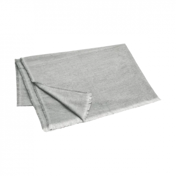 Decke -MELANGE- Farbe Steel Gray - Größe 130 x 200 cm
