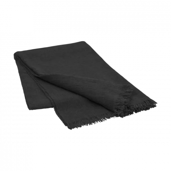 Decke -MERINO- Farbe Magnet - Größe 130 x 200 cm
