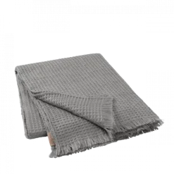 Decke -TOLA- Farbe Pewter - Größe 130 x 180 cm