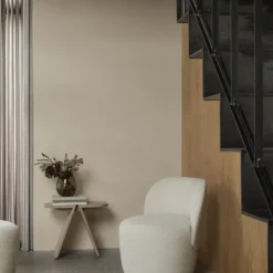 Drehsessel -KUON- Boucla Beige