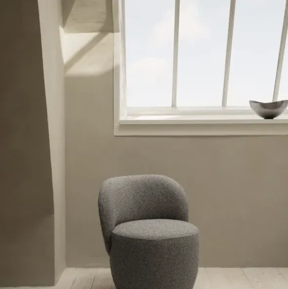 Drehsessel -KUON- Socia Taupe