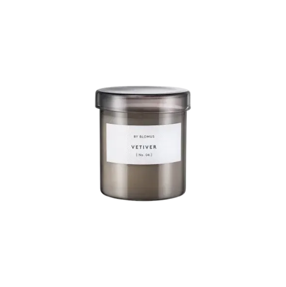 Duftkerze -VALOA- No. 04 Farbe Ashes of Roses - Größe L, Duft: Vetiver