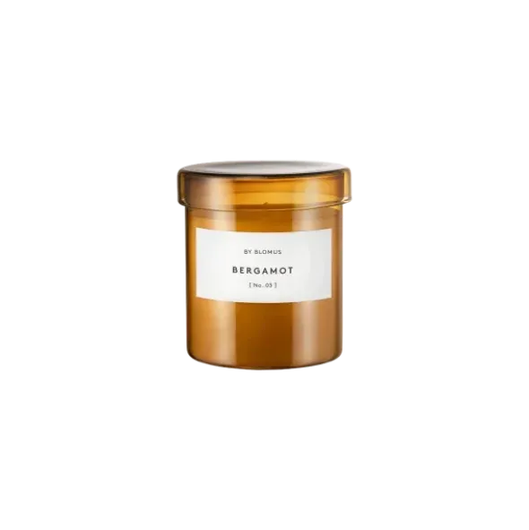 Duftkerze -VALOA- No. 03 Farbe Tan - Größe L, Duft: Bergamot