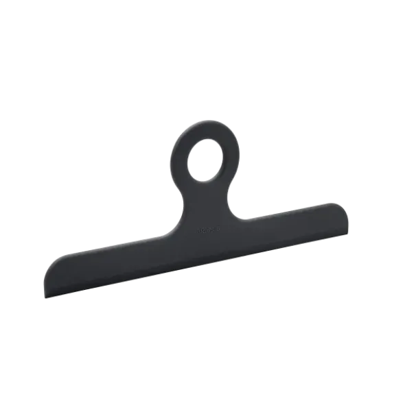 Duschwischer -KAPI- Farbe Black mit Wandhalterung
