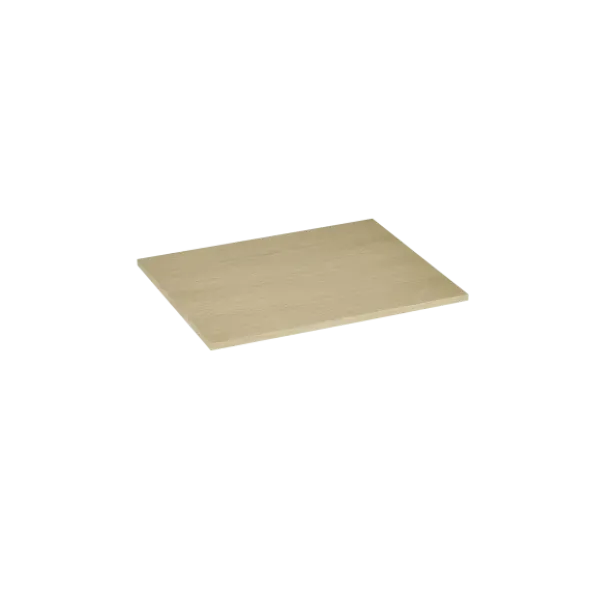 Einlegeboden -SUKOYA- Farbe natürlich geölt - Größe M, 50 x 40 cm, für Holzregal