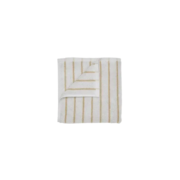 2er Set Gästehandtücher -ARTO- Farbe Micro Chip/Tan - Größe 30 x 50 cm