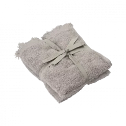 2er Set Gästehandtücher -FRINO- Farbe Satellite - Größe 30 x 50 cm