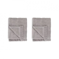 2er Set Gästehandtücher -FRINO- Farbe Satellite - Größe 30 x 50 cm