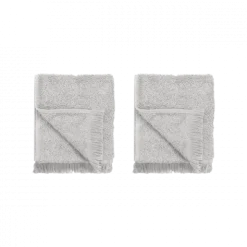 2er Set Gästehandtücher -FRINO- Farbe Micro Chip - Größe 30 x 50 cm