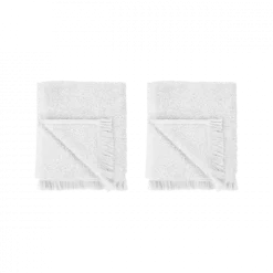 2er Set Gästehandtücher -FRINO- Farbe White - Größe 30 x 50 cm