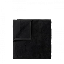 2er Set Gästehandtücher -RIVA- Farbe Black - Größe 50 x 30 cm