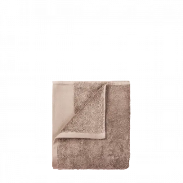2er Set Gästehandtücher -RIVA- Farbe Misty Rose - Größe 50 x 30 cm
