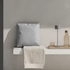 4er Set Gästehandtücher -RIVA- Farbe Misty Rose - Größe 30 x 30 cm