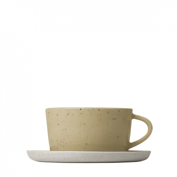 2er Set Teetassen -SABLO- Farbe Savannah - Größe 250 ml