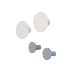 4er Set Wandhaken -PONTO- Farben Micro Chip, Tradewinds… - versch. Größen