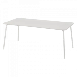 Esstisch -YUA- Farbe Silk Gray - Größe 180 x 90 cm