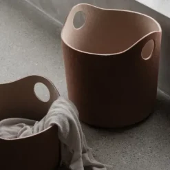 Filzkorb -TIGGY- Farben Rustic Brown & Tan - Größe M