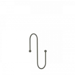 Garderobenleiste -CURL- Steel Gray Größe S