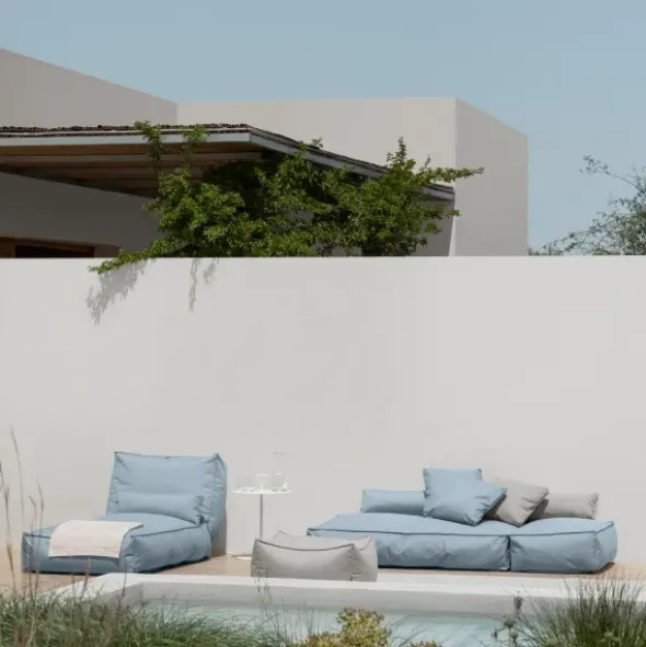 Garten Beistelltisch -PORTER- Farbe White