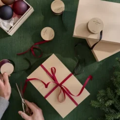 Geschenkband -JUHLA- Farbe Coffee - Größe S