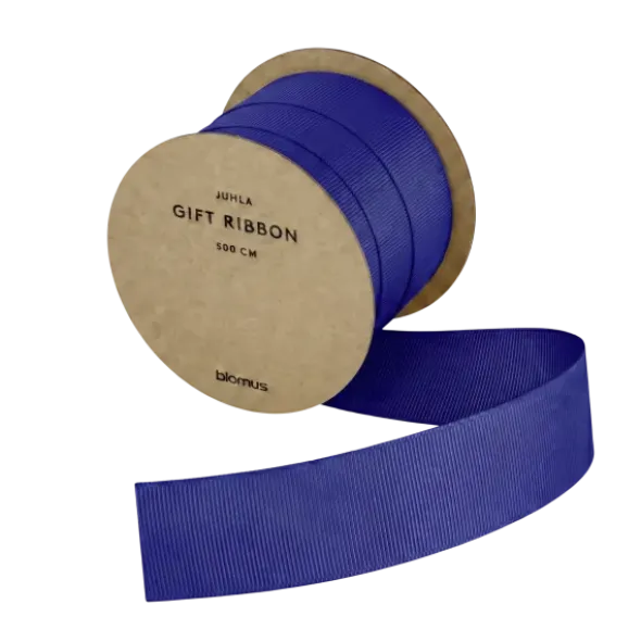 Geschenkband -JUHLA- Farbe Mazarine Blue - Größe M