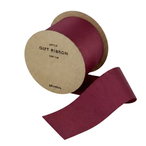 Geschenkband -JUHLA- Farbe Port - Größe L