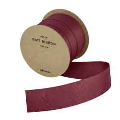 Geschenkband -JUHLA- Farbe Port - Größe M