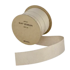 Geschenkband -JUHLA- Farbe Vanilla - Größe M