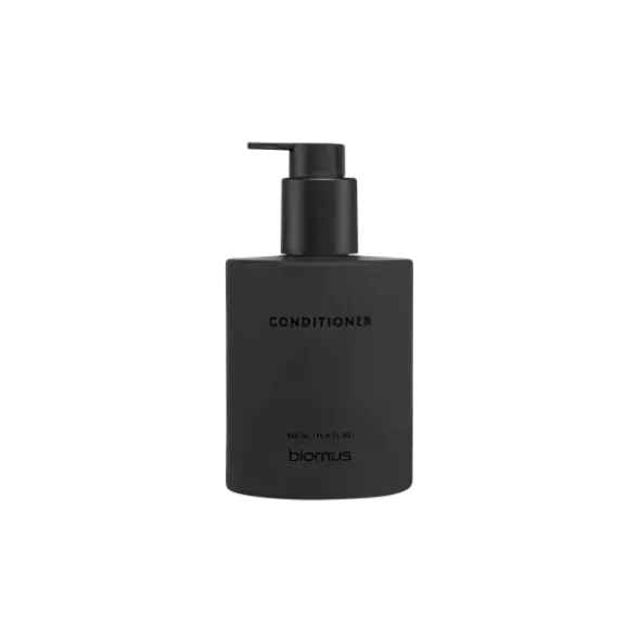Glasflasche Conditioner -KIREI- Farbe Smoke - Größe 350 ml, Schrauben