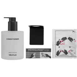 Glasflasche Conditioner -KIREI- Farbe White - Größe 350 ml, Kleben