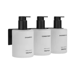 Glasflaschen Set -KIREI- Farbe White - Größe 3 x 350 ml, Kleben