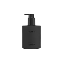 Glasflasche Shampoo -KIREI- Farbe Smoke - Größe 350 ml, Schrauben