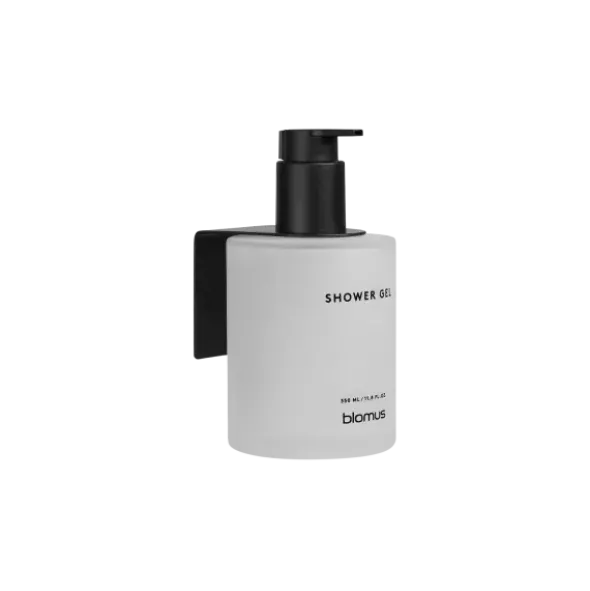 Glasflasche Shower Gel -KIREI- Farbe White - Größe 350 ml, Kleben