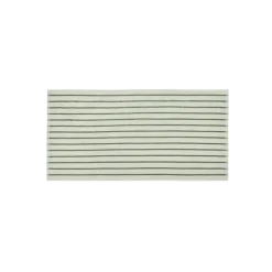Handtuch -ARTO- Farbe Desert Sage/Agave Green Größe - 50 x 100 cm, schmale Streifen