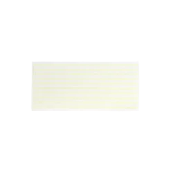 Handtuch -ARTO- Farbe White/Transparent Yellow - Größe 50 x 100 cm, breite Streifen
