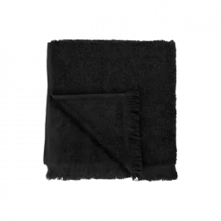 Handtuch -FRINO- Farbe Black - Größe 50 x 100 cm