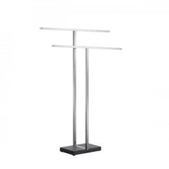 Handtuchständer -MENOTO- Farbe Edelstahl matt - Größe 86 cm
