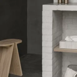 Hocker -AVIO- Farbe Oak 23 x 38 cm
