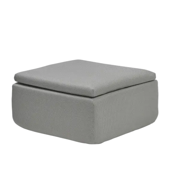 Hocker Modul -GROVA- Farbe Zinc