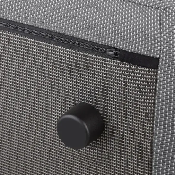 Hocker Modul -GROVA- Farbe Zinc