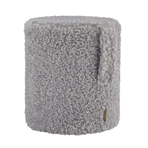Hocker -TEDDY- Farbe Sharkskin