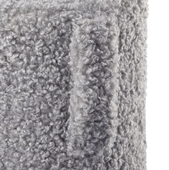 Hocker -TEDDY- Farbe Sharkskin