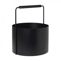 Holzkorb -ASHI- Farbe Black Oak Größe M