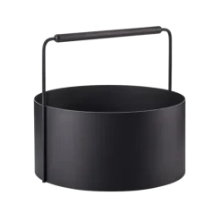 Holzkorb -ASHI- Farbe Black Oak Größe L