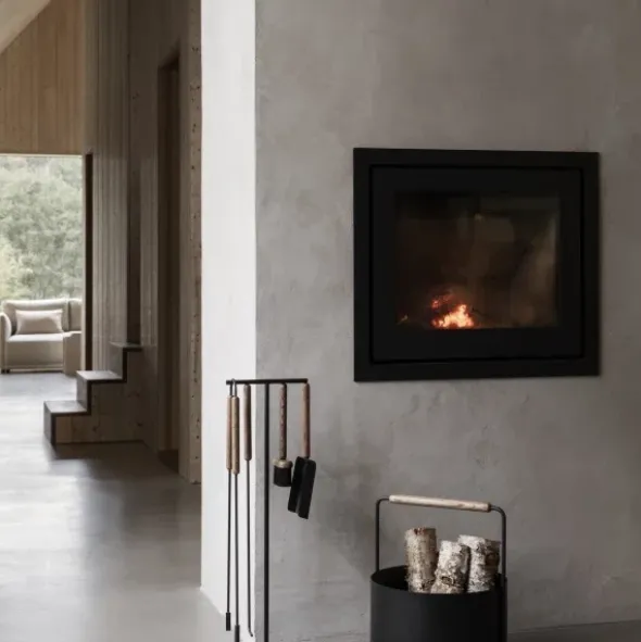 Holzkorb -ASHI- Farbe Brown Oak Größe M