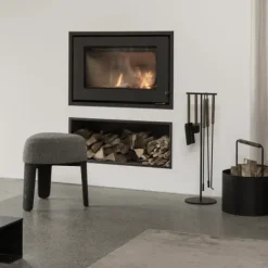 Holzkorb -ASHI- Farbe Brown Oak Größe M