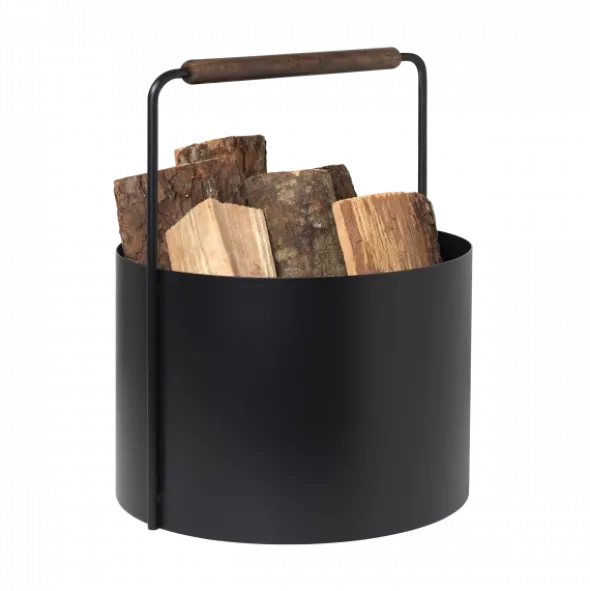 Holzkorb -ASHI- Farbe Brown Oak Größe M