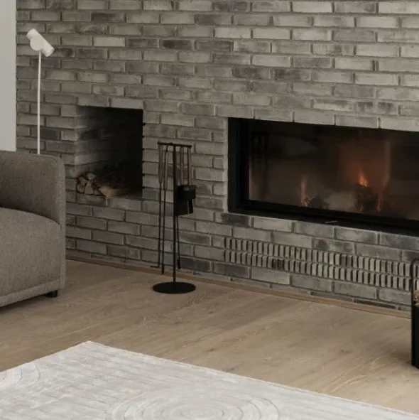 Holzkorb -ASHI- Farbe Brown Oak Größe M